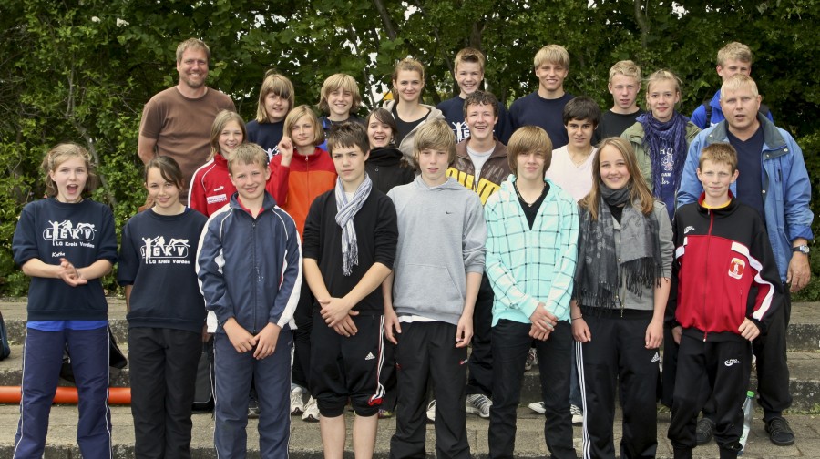 Mannschaft des Gymnasiums am Wall