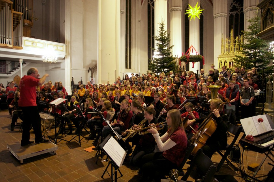 Weihnachtskonzert Gymnasium am Wall im Dom zu Verden