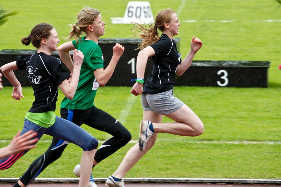Leichtathletik Bezirksmeisterschaft Lüneburg Jugend U16 - U14 in Schneverdingen am 25.5.2013