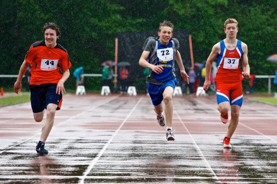 Leichtathletik Bezirksmeisterschaft Lüneburg Jugend U16 - U14 in Schneverdingen am 25.5.2013