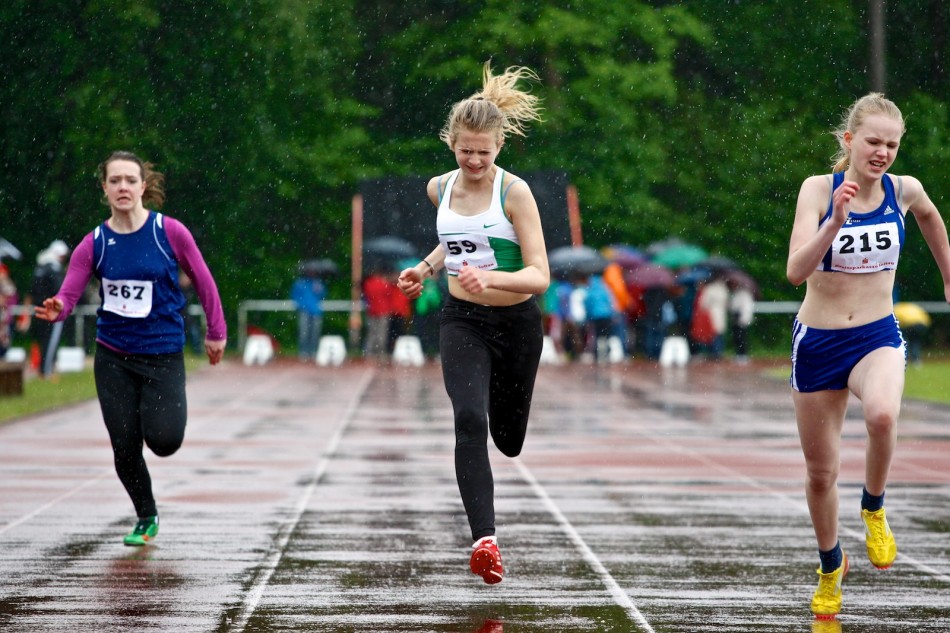 Leichtathletik Bezirksmeisterschaft Lüneburg Jugend U16 - U14 in Schneverdingen am 25.5.2013