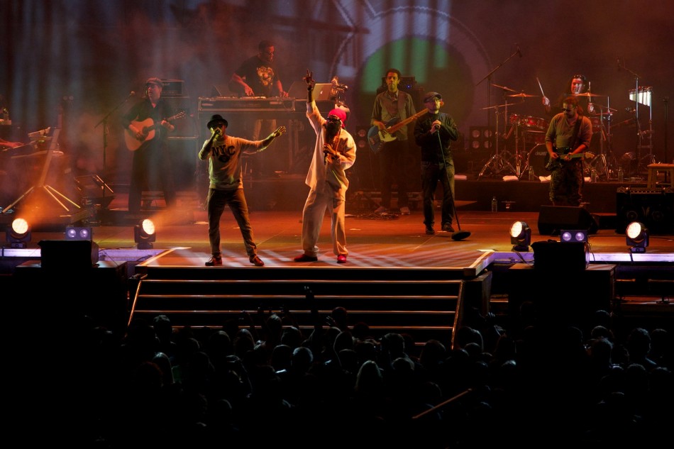 Konzert Söhne Mannheims auf der Ideen Expo Hannover