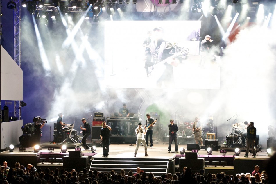 Konzert Söhne Mannheims auf der Ideen Expo Hannover