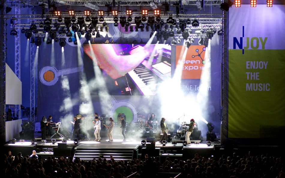 Konzert Söhne Mannheims auf der Ideen Expo Hannover