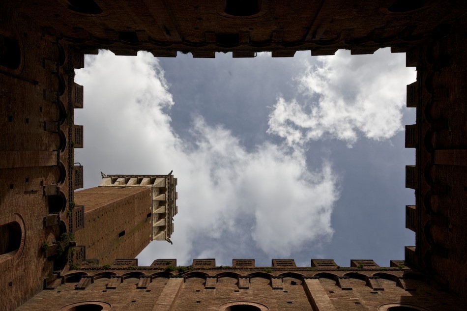 Campanile in Siena Campanile in Siena
