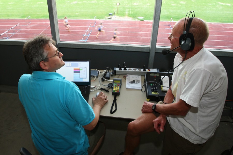 Premiere der neuen elektronischen Zeitmessanlage