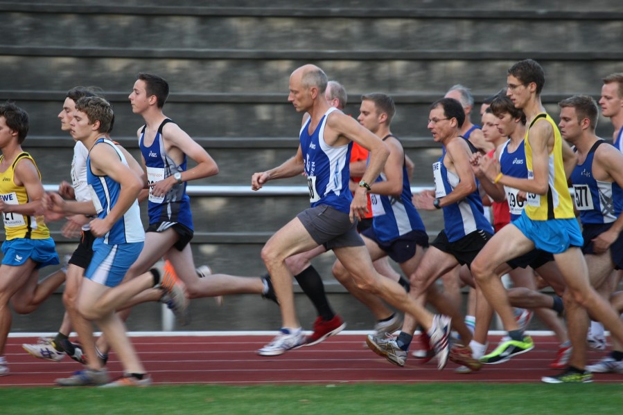 1500 m Lauf beim Abendsportfest Verden