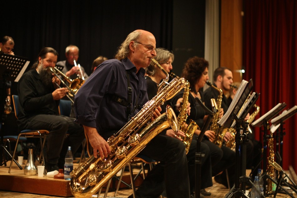 Konzert Bigband Walle mit der Bläserklasse 6b