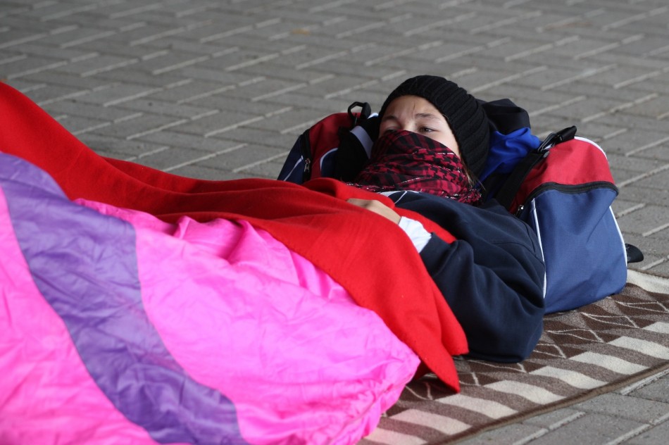 Es war schon ein bisschen frisch in Celle