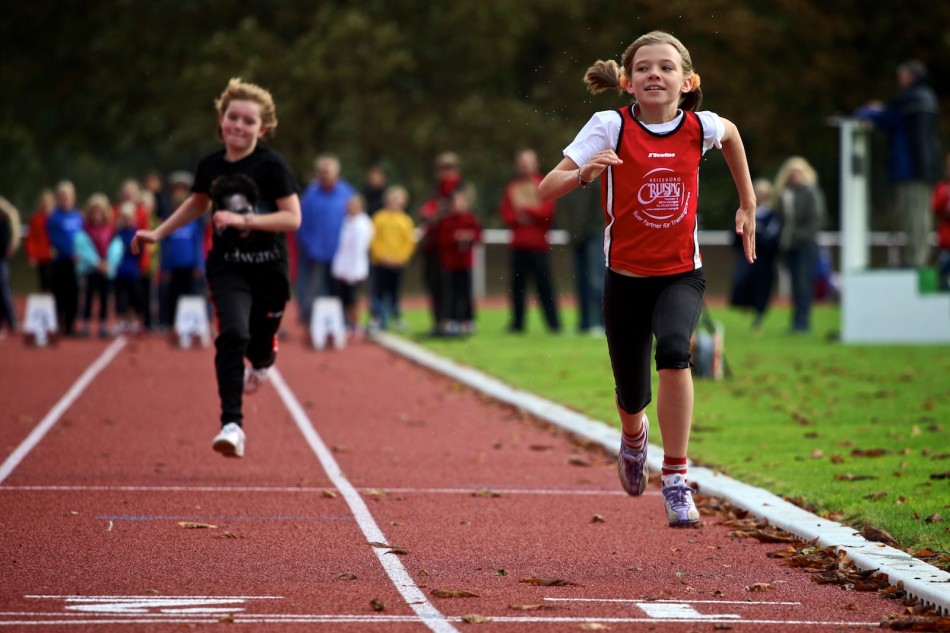 50 m Sprint der Mädchen