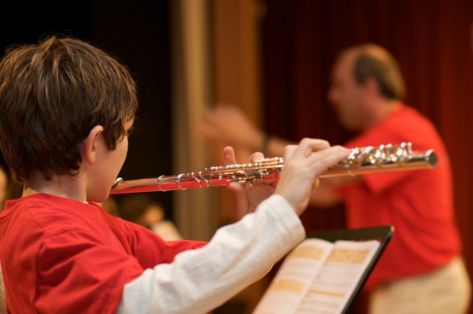 GaW Präsentationstag - Tag der offenen Tür mit Vorstellung der Bläserklasse 2009
