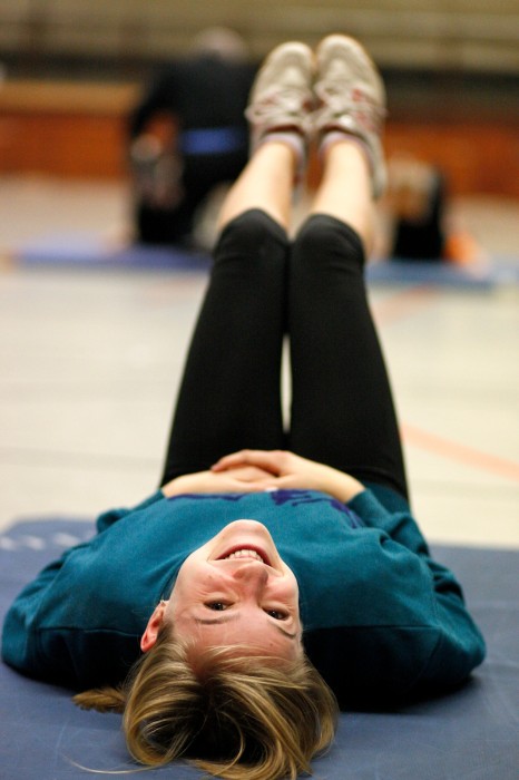 und immer schön lächeln