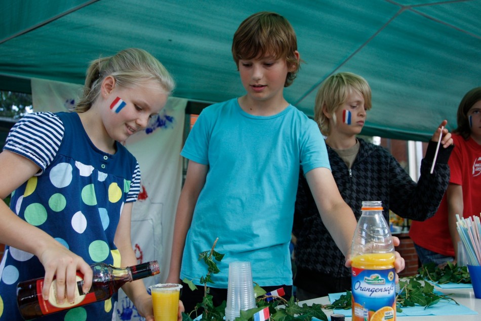für Speis und Trank ist gesorgt ...