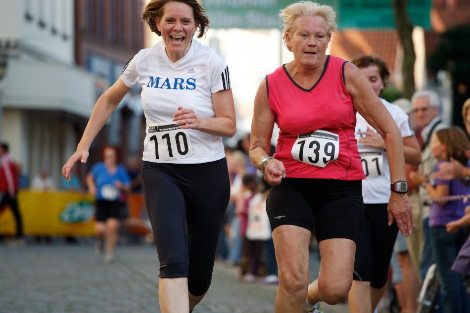 Verden-Aller-Lauf: Viel Spass auf der Zielgeraden des 4,2 km-Laufs