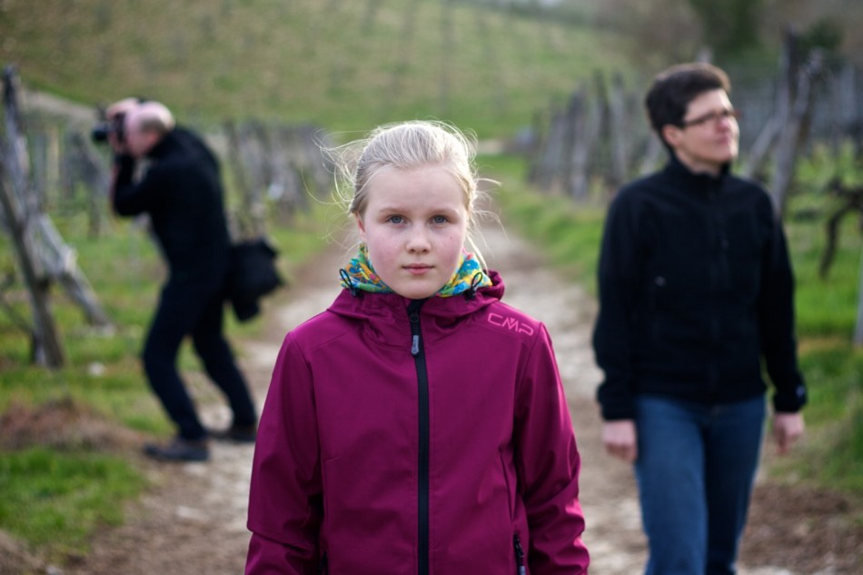 Wanderung durch die Weinberge Wanderung durch die Weinberge