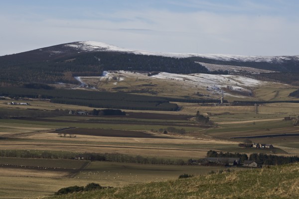 Blick von Craigievar Castle