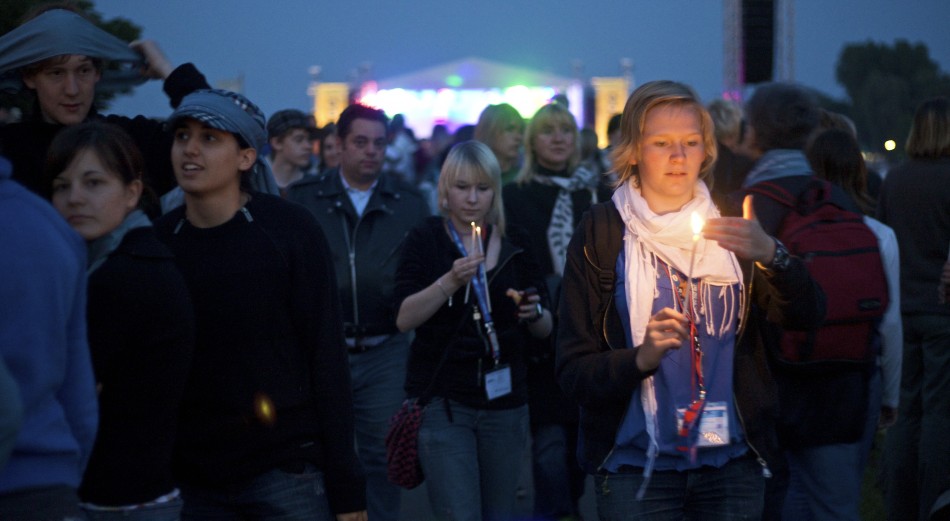 Osterdeichbühne beim Kirchentag