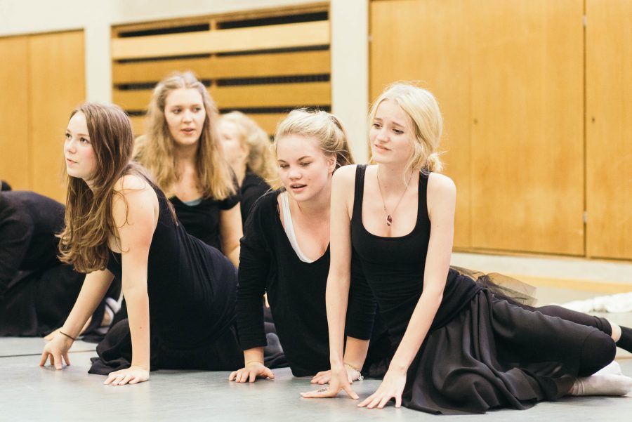 Proben zu "Tanz macht Schule" im Gymnasium am Wall Verden