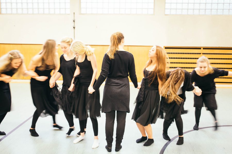 Proben zu "Tanz macht Schule" im Gymnasium am Wall Verden