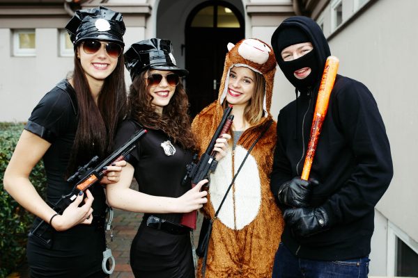 Der Jahrgang 12 des Gymnasiums am Wall Verden feiert am 11.11.2015 den traditionellen "Chaostag am GaW"