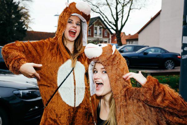 Der Jahrgang 12 des Gymnasiums am Wall Verden feiert am 11.11.2015 den traditionellen "Chaostag am GaW"
