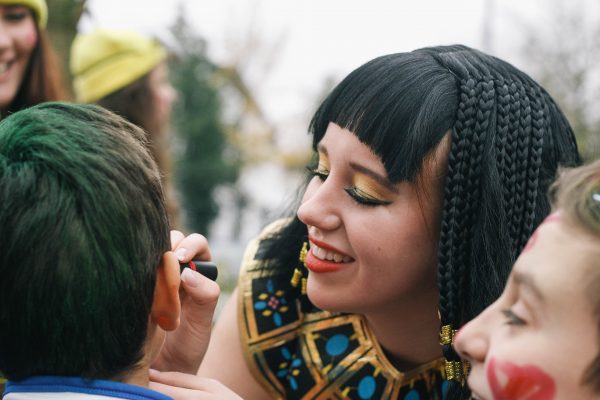 Der Jahrgang 12 des Gymnasiums am Wall Verden feiert am 11.11.2015 den traditionellen "Chaostag am GaW"