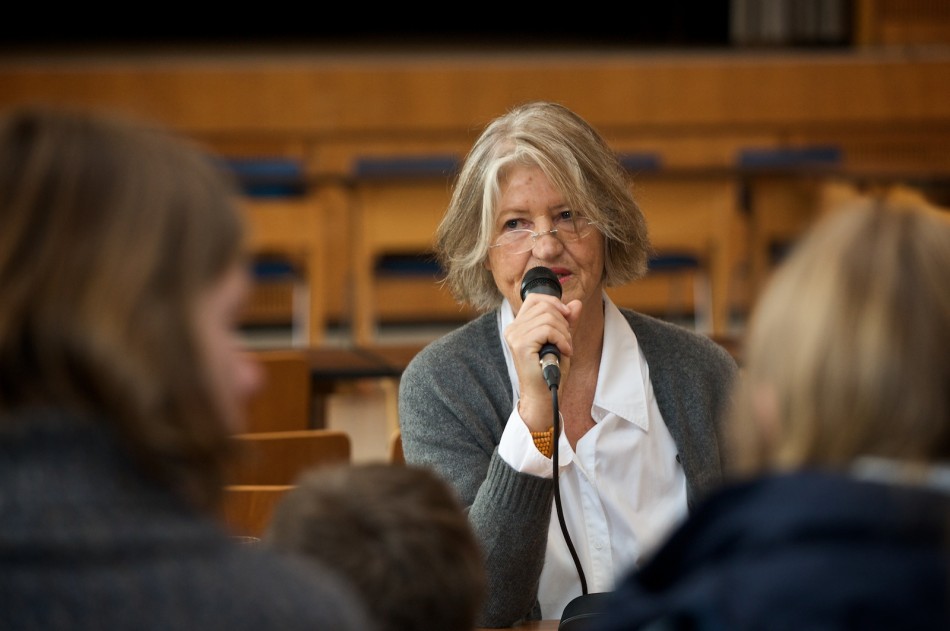 Brigitte Blobel liest am GaW aus "Du hast aber Mut!"